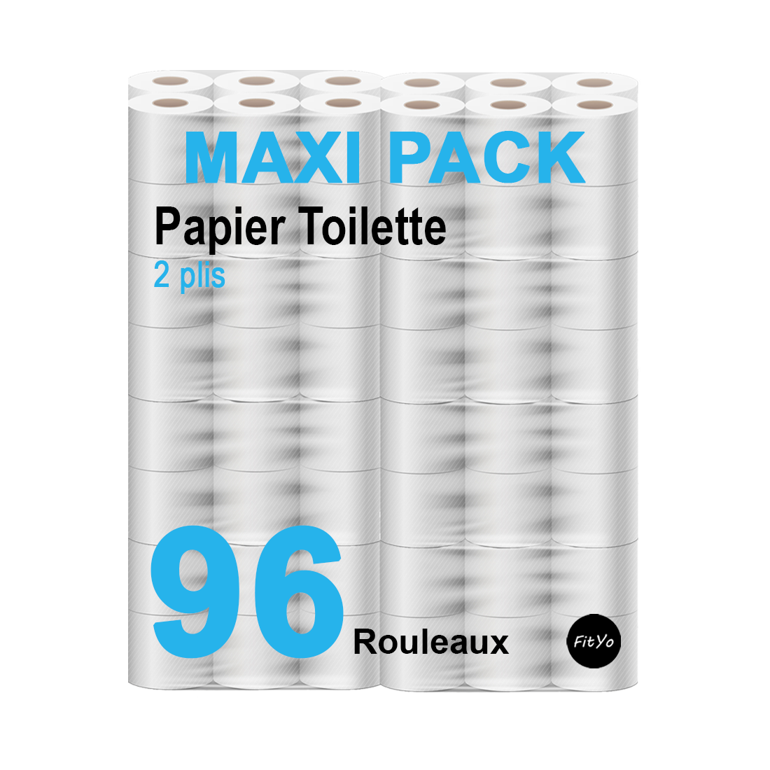 Papier Toilette 2 épaisseurs en gros + Livraison Gratuite