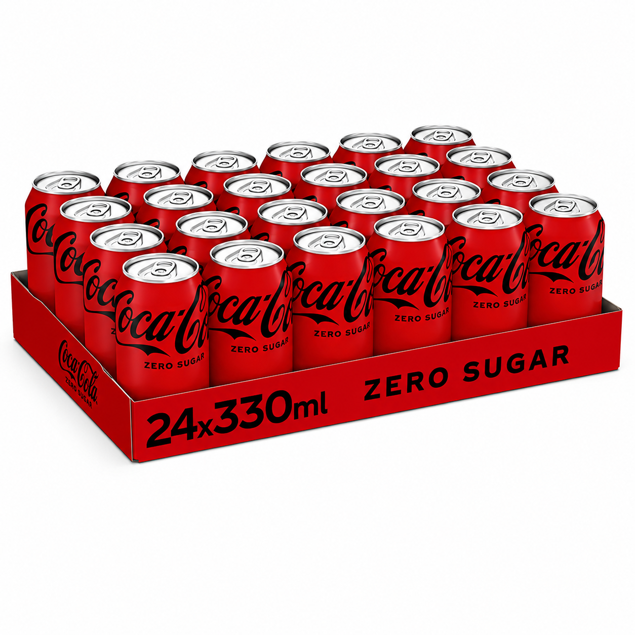Lot de 24 Canettes de Coca-Cola Zéro 33 cl
