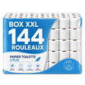 Lot de 144 rouleaux de Papier Toilette 2 épaisseurs