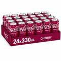 Lot de 24 Canettes de Coca-Cola Cherry 33 cl
